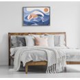 thumbnail image 5 of Kate and Laurel Sylvie Let Go Framed Canvas Wall Art by Maggie Stephenson, 23x33 Gray, Feminine Abstract Art Print for Wall, 5 of 6
