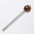 thumbnail image 5 of Thanksgiving acorns Elegant Silver Lace-Edged Bookmark: a Delightful Gift for Book Lovers, 5 of 5