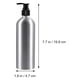thumbnail image 2 of KAKOWELY 4Ud Dispensadores De Jabón Líquido Con Botella De Aluminio Para Moderno Y Practico, 2 of 8