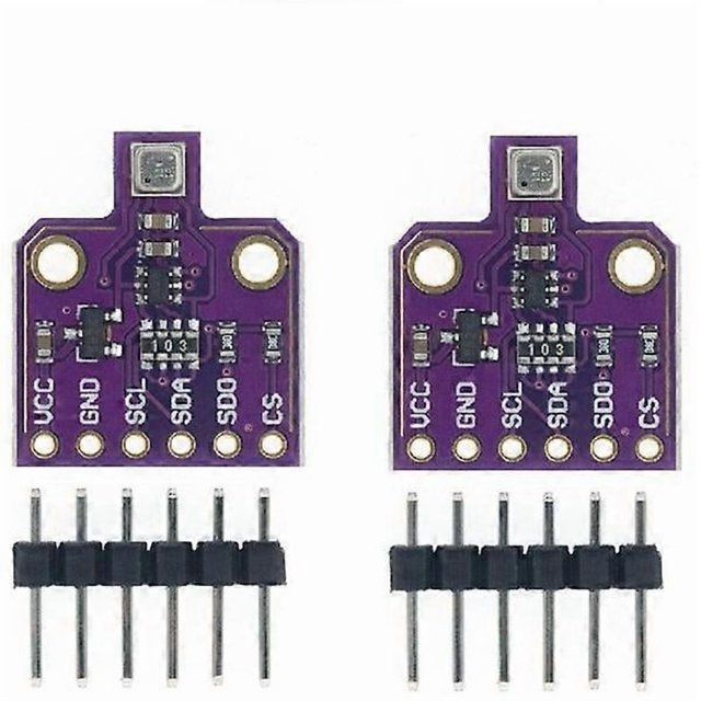 2 Pcs BME680 Digital Temperature Humidity Pressure Sensor CJMCU-680 High Altitude Module Board