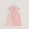 thumbnail image 3 of Gyratedream Summer Little Kids Baby Girls Classic Slim Cheongsam Child Sleeveless Chinese Qipao Dress, Pink, 3 of 10