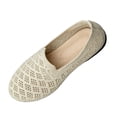 thumbnail image 2 of RoamHome Women's Mesh Breathable Round Toe Slip-On Flats Comfortable Lightweight Walking Shoes for Daily Casual Summer, 2 of 9