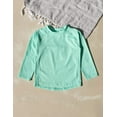 thumbnail image 6 of Long Sleeve Baby Boys Girls Rash Guard Sun Protected UPF + 50 Kids & Toddler Swim Shirt (Size 12 Months-5 Toddler), 6 of 6