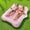Pink Leaf-L Size, variant on Pool Floats Adult, Large Floating Bed with Ice Bar, Tanning Bed Pool Raft Inflatable Lounger with Drink Holder Tanning Chair Inflatable Pool Toys for Party Beach Backyard