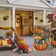thumbnail image 6 of Sm:)e Happy Pumpkin Fall Garden Flag 12 x 18 Inch, Double-Sided Printing, Seasonal Farmhouse Yard Outdoor Decor, 6 of 8