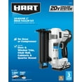 thumbnail image 3 of HART 20-Volt 2-inch 18-Gauge Battery-Powered Brad Nailer Kit, (1) 1.5Ah Lithium-Ion Battery, 3 of 21