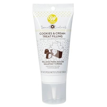 Wilton Sweet Centers Cookies and Cream Treat Filling, 5.75 Oz.