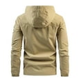 thumbnail image 5 of Gyujnb Jackets for Men,Men's Hooded Casual Outdoor Coat Rushing Jacket,Winter Coats for Men,Size:XL, 5 of 5