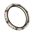 thumbnail image 2 of Haiem Christmas Gingerbread Cookies Print Steering Wheel Cover 15 Inches for Women Men, Neoprene Anti-Slip Steering Wheel Grip Wrap Car Accessories Protective Case Cover for Vehicle Truck SUV, 2 of 8