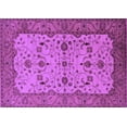 thumbnail image 1 of Ahgly Company Indoor Rectangle Oriental Purple Traditional Area Rugs, 7' x 9', 1 of 4