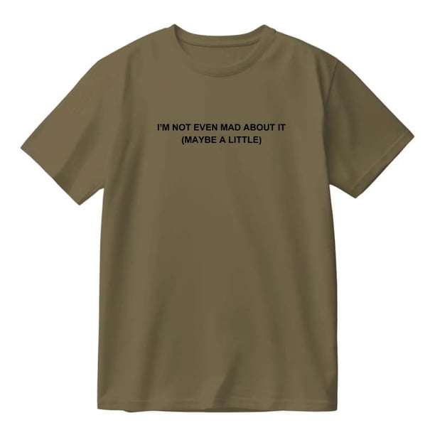 Freya Skye Playera Algodón Unisex Cuello Redondo Merch Ni Siquiera Enojada Por Eso