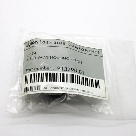 Dyson DC24 Iron Gray Bleed Valve Housing 913798-01