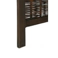thumbnail image 3 of Legacy Decor Wicker and Wood Antique 4 Panel Room Divider, 67" Tall, Brown, 3 of 5