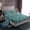 Teal, variant on Castle Fairy Boys Girls Bohemian Damask Twin Sheet Sets,Traditional Flower Bedding