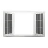 Broan 696 Bathroom Bath Ceiling Exhaust Ventilation Fan Vent and Light, White