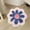 Blue, variant on JilgTeok Flower Shaped Rug, Cute Daisy Rug, Flower Bath Rugs, Round Carpet, Non Slip Water Absorbent Bathroom Mat, Soft Machine Wash Rug Mat for Bedroom Kitchen Bathroom Toilet Floors(23.62*23.62in)