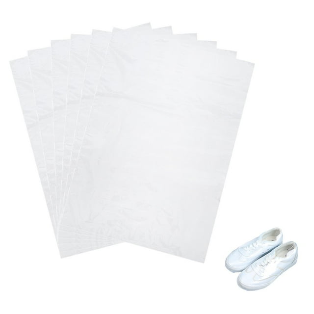 Film de Rangement pour Emballage Plastique 100 Pcs Sûr Haute Robustesse Multiusage Ménager Antipoussière Pvc Thermoscellable Sacs Rétractables