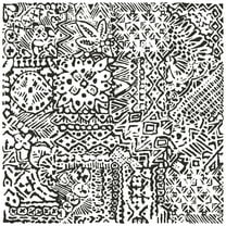 FloorPops 12-in by 12-in Charcoal Reo Peel & Stick Floor Tiles