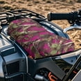 thumbnail image 4 of KUIFORTI Red Camo ATV Seat Cover Breathable Comfortable 4-Wheeler Seat Covers ATV Back Seats Powersports Cushion Covers Fit for Most Polaris Sportsman Polaris Scrambler Honda Rancher, 4 of 7