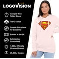 thumbnail image 4 of Superman Classic Logo Women's Hoodie, 4 of 6