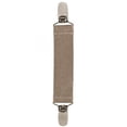 thumbnail image 1 of Elastic Scarf and Hat Clips Attacher with Extra Heavy Clips - Beige, 1 of 1