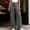 Dark Gray, variant on PWPSG Women's High Waist Button Draped Wide Leg Dress Pants, Breathable Comfort Trousers for Office Commute & Professional Wear Red S