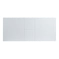 thumbnail image 4 of Pemberly Row Stainless Steel Dining Table in White High Gloss, 4 of 7