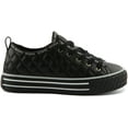 thumbnail image 2 of Guess Peytina Women's Low Top Lace Up Casual Trainers In Black Size 10, 2 of 6