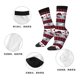 thumbnail image 5 of Balery Buffalo Plaid Forest Calcetas Largas con Estampado para Hombre y Mujer – Suaves y Transpirables, Talla Única (US 5-11), 5 of 6