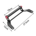 thumbnail image 4 of Miulika CNC Aluminum Motorcycle Mobile Phone Stand Holder Adjustable Navigation Mount Red, 4 of 9