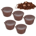 thumbnail image 3 of Capsules de Café Réutilisables, Trousse de Filtres Rechargeables pour Machine, Accessoire de Dosette de Tasse de Café, 3 of 7