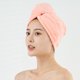 thumbnail image 5 of RV Gorro de pelo seco de lana Coral para mujer, gorro de ducha absorbente grueso para lavar el cabello en el hogar, toalla seca, 6 uds. Rojo Verde, 5 of 5