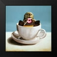 thumbnail image 2 of Heffernan, Lucia 15x15 Black Modern Framed Museum Art Print Titled - Otterly Delicious, 2 of 5