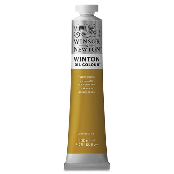 Winsor & Newton Winton Oil Color - Yellow Ochre, 200 ml tube