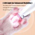 thumbnail image 3 of ACDANC Dog Paw Trimmer, Electric Dog Trimmer with LED Light, Rechargeable Low Noise Pet Trimmer Hair Clipper, 3 of 4