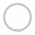 thumbnail image 1 of Collar de cadena de eslabones cubanos para hombre, collar moderno bien pulido, 1 of 5