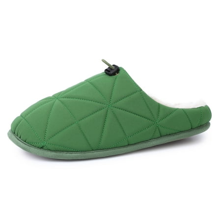 

Polyester Adjustable Neckline Fashionable Lady Slippers_ Green M(7-8)