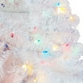 Holiday Time PreLit 6.5' Madison Pine White Artificial Christmas Tree