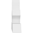 thumbnail image 3 of 72"W x 24"H x 6"D x 6"F, 8/12 Pitch, Richland Architectural Grade PVC Gable Bracket, 3 of 8