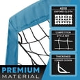 thumbnail image 3 of RUNBOW 6' x 4' Portable Kids Soccer Goal Foldable Soccer Net for Backyard Practice, 2 Pack, 3 of 8