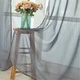 thumbnail image 5 of Curtain,Polyester Curtains Gradient Semi Voile Rod Pocket Curtains For Bedroom And Living Room Gradient Window Drapes Room Darkening Curtains For Living Room, 5 of 6