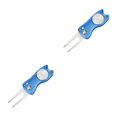 thumbnail image 4 of relayinert Marqueur de Balle de Réparation de Terrain de Golf 12x3x1.5cm 2Set Bleu Efficace et Durable, 4 of 6