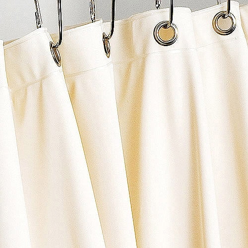 Vinyl Shower Curtain Liner, Cream