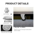 thumbnail image 4 of Roue de Cric de Sol de Garage Roue Hydraulique Roulette de Cric Robuste Roue de Cric de Sol de Garage Fourniture de Roue, 4 of 8