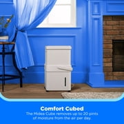 Midea Midea Cube 20 Pints for 2,000 Sq Ft Dehumidifier in White - Automatic Shut-Off