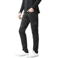thumbnail image 3 of Ma Croix Mens Biker Jeans Distressed Ripped Zipper Straight Slim Fit Stretch Denim Pants, 3 of 6