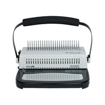Sircle U25 Plastic Comb 25 Sheets Punched Manual Binding Machine, Black, 1 Pack