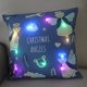 thumbnail image 1 of Fundas de almohada navideñas de lujo con luces LED, funda de almohada con luz navideña de 18x18 pulgadas, decoración para el hogar, sala de estar y dormitorio, 1 of 4