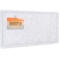 thumbnail image 1 of Large Bulletin Board Large Cork Board Alternative for Wall x es Felt Board Foldable Notice Board Pin Board Vision Board -, 1 of 7
