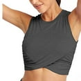 thumbnail image 4 of ibuvkizy Women Workout Tops for Women Cropped Tank Tops Dance Tops Sport Yoga Shirts, 4 of 9